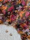 Mann Designer Digital Printed Organza Party Wear Sarees Wholesale Price In Surat
